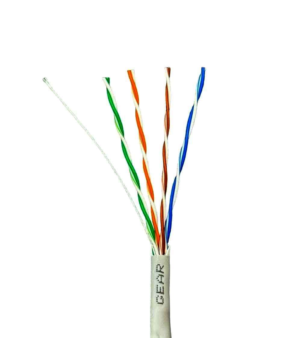 Кабель GEAR, UTP CAT.5E, 24AWG, 4P*0.51, CU, 305m (GEC-UTPCU051305)